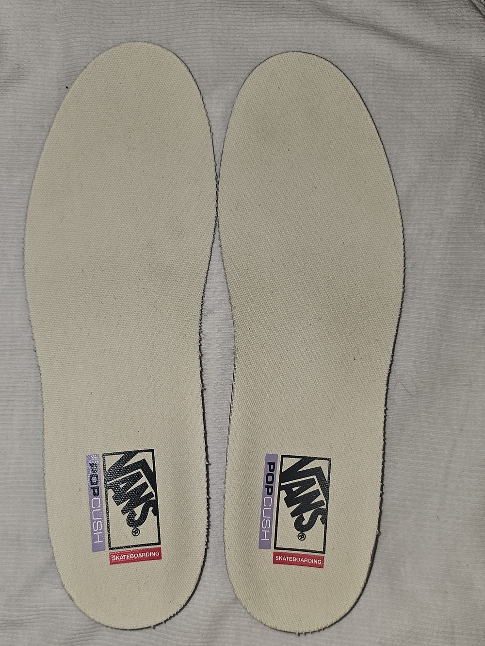 Vans PopCush Skate Insoles with Logo